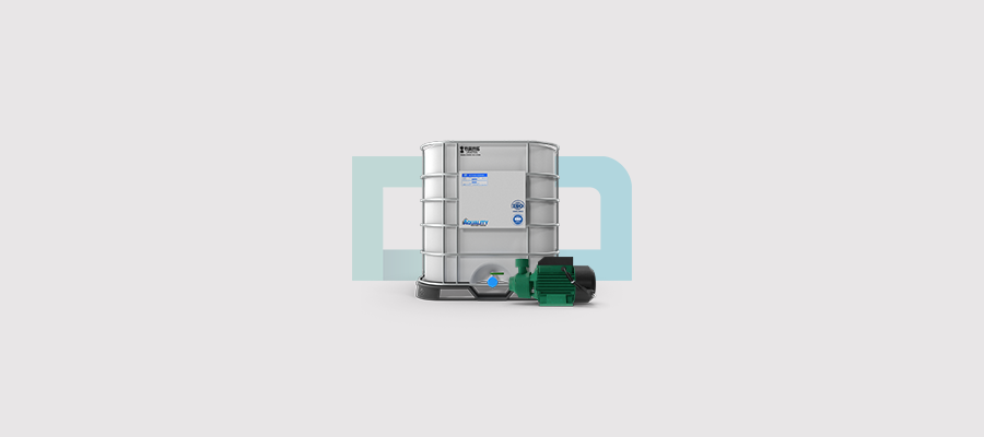 Build A Water Tank For Storage With  Manual And Electric Pump